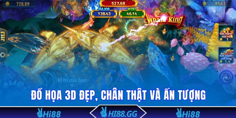 Đồ họa 3D đẹp, chân thật và ấn tượng