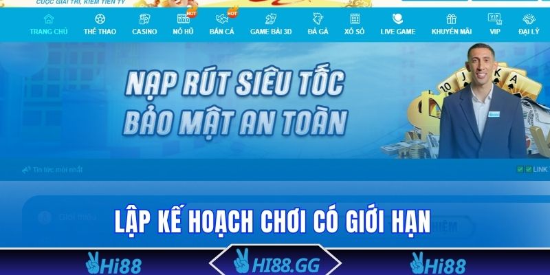 Lập kế hoạch chơi có giới hạn để tránh “bơi xa bờ”