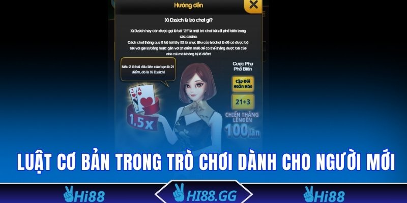 Luật lệ cơ bản trong trò chơi dành cho người mới