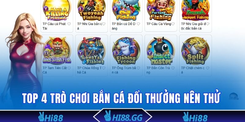Tham gia giải trí với hàng loạt game Bắn cá đổi thưởng ấn tượng
